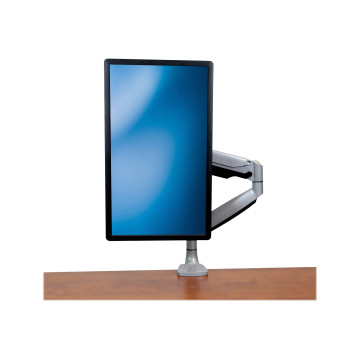 StarTech ARMPIVOTHD MONITOR DESK MOUNT, UP TO 34", HEAVY DUTY, H/ADJ, VESA, SILVER, 5YR - Image 1