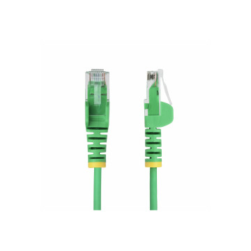StarTech N6PAT10MGNS 10m Green Slim CAT6 Ethernet Cable, Snagless, 28AWG, LSZH, LTW - Image 1