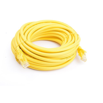 8ware PL6A-10YEL CAT6A Cable 10m - Yellow Color RJ45 Ethernet Network LAN UTP Patch Cord Snagless - Image 1