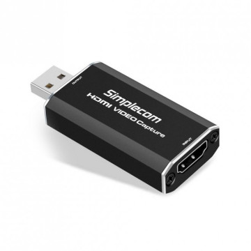 Simplecom DA315 HDMI to USB 2.0 Video Capture Card Full HD 1080p for Live Streaming Recording - Elgato, Atomos Connect - Image 1