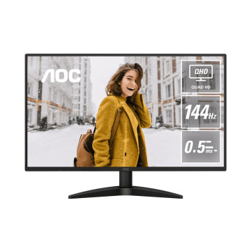 AOC Q27B36X ,27' IPS,QHD 2560x1440@144Hz,0.5ms/4ms,300cd/m²,1500:1,HDMI 2.0+DP 1.4,178°,VESA100 - Image 1
