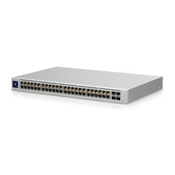 Ubiquiti USW-48 UniFi SWITCH STANDARD 48 PORT, 48 xGbE RJ45, 4x SFP, RACK-MOUNT, 1YR - Image 1