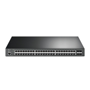 TP-LINK SG3452XP OMADA 48-PORT MANAGED GIGABIT L2+ RACK SWITCH, POE+(48), 10G SFP+(4), 500W, 5YR - Image 1