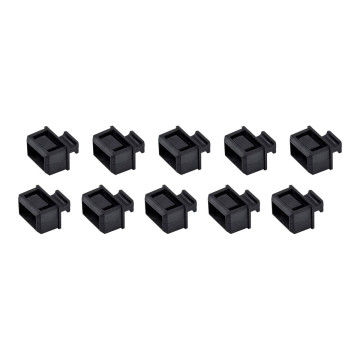 StarTech SFPCAP10 10 SFP DUST COVER FOR OPEN FIBER OPTIC SLOT SFP+ PORT PLUG/CAP 2YR - Image 1