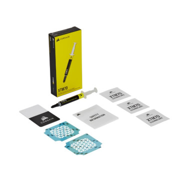 Corsair CT-9010010-WW XTM70 Extreme Performance Thermal Paste, Thermal Grease. 3 Grams with Easy Applicator and cleaning Wipes. - Image 1