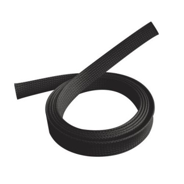 Brateck CS-40-B Braided Cable Sock (40mm/1.6' Width) Material Polyester Dimensions1000x40mm -- Black - Image 1
