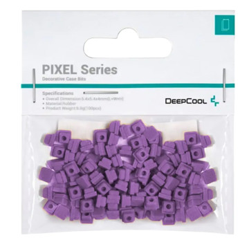 DEEPCOOL R-PIXEL-TV100-G-1 PIXEL Decorative Case Bits - Purple / CH160, CH360, CH360 DIGITAL, CH560, CH560 DIGITAL, CH780, MORPHEUS - Image 1