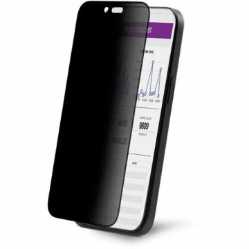 StarTech I16T1-PRIVACY-SCREEN 4-Way 360 Privacy Screen For iPhone 16, Portrait/Landscape, Touch-Enabled, Tempered Glass Protector, 4Way Filter, TAA - 4-way privacy screen for iPhone 16 obscures the display from the sides - Effective in portrait/ - Image 1