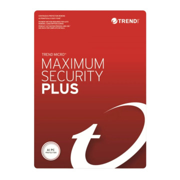 Trend Micro TICEWWMGXY3P1K Maximum Security Plus (3 Devices) 1 Year Retail Mini Box Auto Renew (Plus = Secure VPN / Cleaner Pro) - Image 1