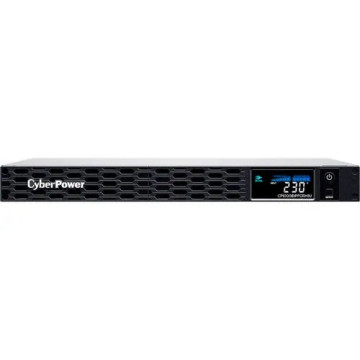 CyberPower CP1000EIPFCRM1U PFC Sinewave Short-Depth Series 1000VA / 600W Rackmount UPS - 1U - 6V/7Ah*4, 6x IEC C13, 2 Yrs Adv. Rep & 2yrs on Int. Battery - Image 1