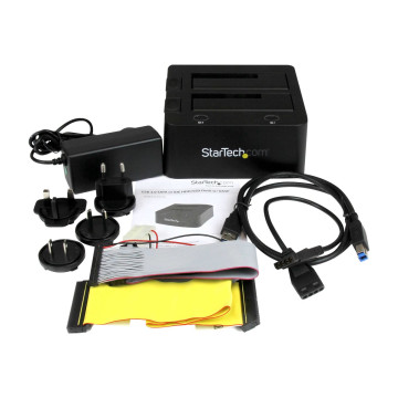 StarTech UNIDOCKU33 UNIVERSAL DOCK FOR 2.5/35" SATA & IDE HDD - USB 3.0 WITH UASP 2YR - Image 1