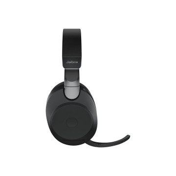 Jabra 28599-989-989 WIRELESS EVOLVE2 85 UC STEREO BLUETOOTH ANC HEADSET W/ CHARGING STAND + LINK 390A BT - Image 1