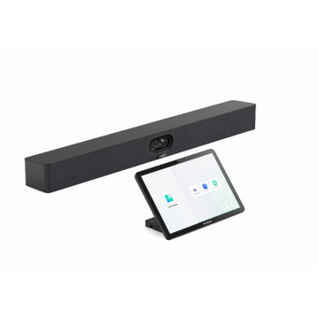 Yealink A40-031 MeetingBar A40 all-in-one Android video collaboration bar, featuring dual 48MP cameras, CTP25 Touch Console, Microsoft Teams/Zoom integration - Image 1