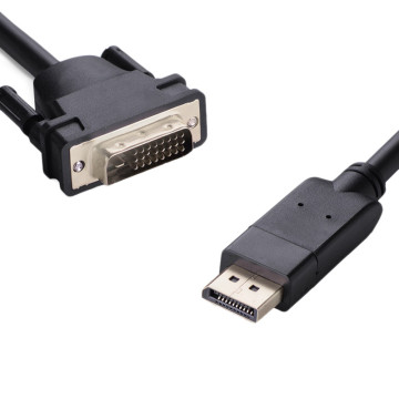 8ware RC-DPDVI-2 DisplayPort DP to DVI-D 2m Cable Male to Male 24+1 Gold plated Supports video resolutions up to 1920x1200/1080P Full HD @60Hz - Image 1