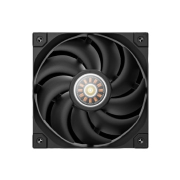 DEEPCOOL R-FL12-BKAPN1-G FL12 120mm Unique ARGB Fans, Low Noise, 4-pin PWM, Fluid Dynamic Bearing, Addressable RGB LED - Image 1