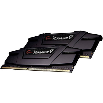 G.SKILL F4-3600C16D-32GVKC 32GB (2 x 16GB)/ PC4-28800 / DDR4 3600 Mhz/ Timings 16-19-19-39/ Voltage 1.35V/ Ripjaws V - Image 1