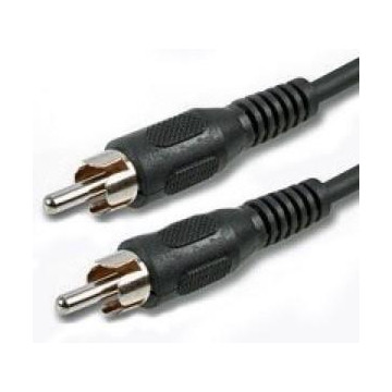 8ware QK-8065 3.5 Streo Plug RCA Male to Male 1x PCA Plug shielded Vadio Cable for Multi Device 2m Cable - Image 1