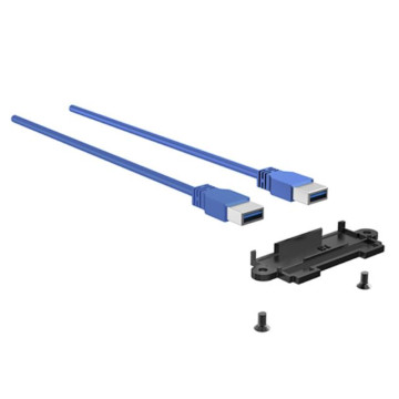 Brateck LDT20-SP-KP01 LDT20 Series USB port expansion. USB Cable and Plastic Part, Cable OD :5.0mm, Cable Length(m):1.8m - Image 1