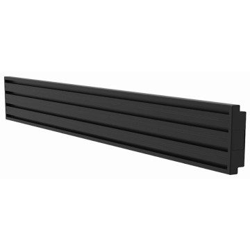 Atdec ADB-R125-B ADB 1250mm Horizontal Mounting Rail - Image 1