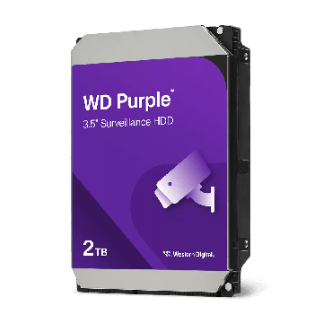Western Digital WD23PURZ WD Purple 2TB 5400RPM 64MB 3.5" HDD - Image 1