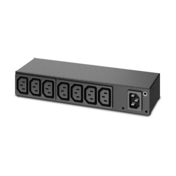 APC AP6015A Basic Rack PDU, 0U/1U, 230V/10A Input, 8x IEC C13 Outlets - Image 1