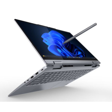 Lenovo 21SQ0005AU ThinkBook 14 Yoga 2-in-1 G5 14' WUXGA TOUCH Intel U7-255U 32GB DDR5 512GB SSD Windows 11 PRO Intel GPU Thunderbolt Fingerprint 1YR OS 1.6kg - Image 1