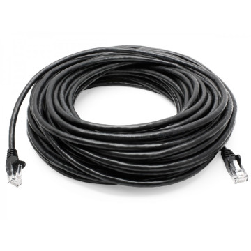 8ware PL6A-40BLK CAT6A Cable 40m - Black Color RJ45 Ethernet Network LAN UTP Patch Cord Snagless - Image 1