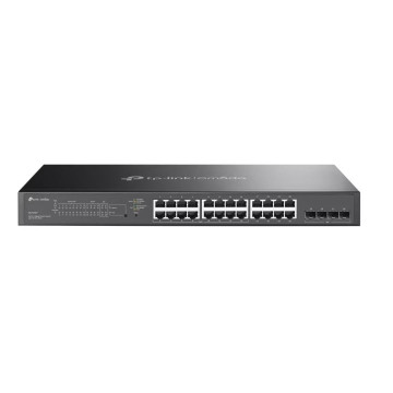 TP-LINK SG2428LP OMADA 28-PORT MANAGED GIGABIT RACK SWITCH, POE+(16), SFP(4), 150W, 5YR - Image 1
