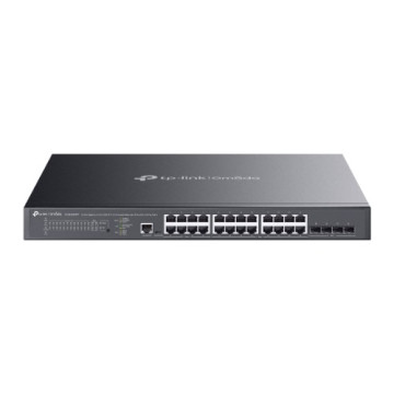 TP-LINK SG3428XMPP OMADA 24-PORT MANAGED GIGABIT L2+ RACK SWITCH,POE+(16),POE++(8), SFP+(4), 500W,5YR - Image 1