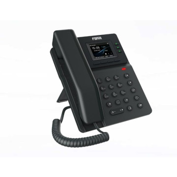 Fanvil V60P is a sleek and reliable basic-level IP phone. It supports PoE power supply for simplified installation and deployment - Image 1