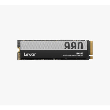 Lexar LNM990X001T-RNNNG Internal SSD 1TB PCIe G5x4 M.2 2280 up to 14000MB/s read, 7500MB/s write - 5 year limited warranty - Image 1