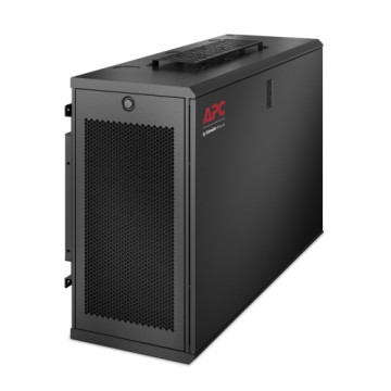 APC AR106VI NetShelter 6U Low-Profile Wallmount Rack Enclosure Cabinet 230V Server Depth - Image 1