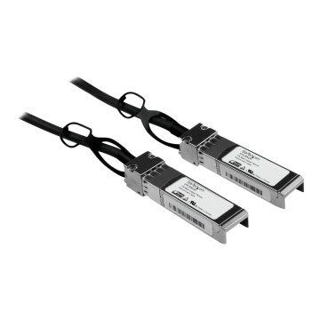 StarTech SFPCMM2M CISCO SFP-H10GB-CU2M COMPATIBLE, 10GBE SFP+ DAC TWINAX, 2M, LTW - Image 1