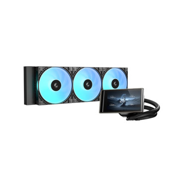 DEEPCOOL R-LT360VISION-BKAMMC-G-1 LT360 VISION ARGB Liquid Coole 4.5 Ultrawide LCD Screen, Adjustable Viewing Angle, IntelLGA1851/1700/1200/1151/1150/1155 AMDAM5/AM4 - Image 1