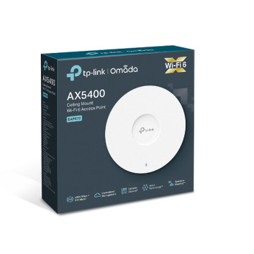 TP-LINK EAP670 OMADA AX5400 ACCESS POINT, CEILING MOUNT, 5YR - Image 1