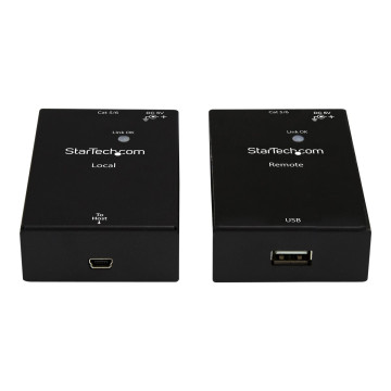StarTech USB2001EXTV USB 2.0 EXTENDER KIT OVER CAT5E/CAT6 - UP TO 50M - PWR 2YR - Image 1
