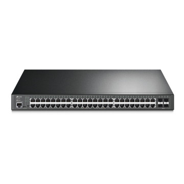 TP-LINK SG3452P OMADA 52-PORT MANAGED GIGABIT L2+ RACK SWITCH, POE+(48), SFP(4), 384W, 5YR - Image 1