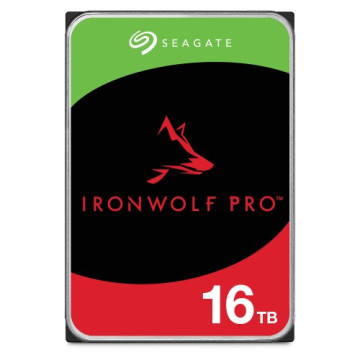 Seagate ST16000NT001 16TB 3.5' IronWolf Pro SATA NAS Hard Drive 7200 RPM 256MB Cache HDD. 5 Years Warranty - Image 1