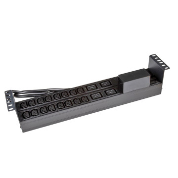 PowerShield RPR-IEC-16A20H HORIZONTAL PDU AUIEC C20 INPUT 2YR - 20 OUTLET - Image 1
