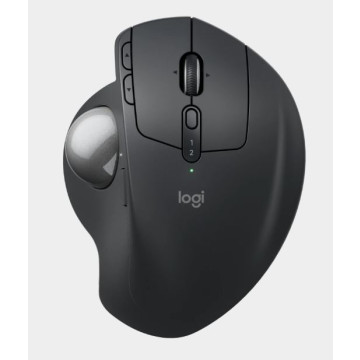Logitech 910-007261 MX Ergo S SILENT Wireless trackball USB-C charging mouse - Image 1