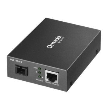 TP-LINK MC211CS-2 Omada Gigabit WDM Media Converter (0 & MC212CS-20 & & MC212CS-2) - Image 1