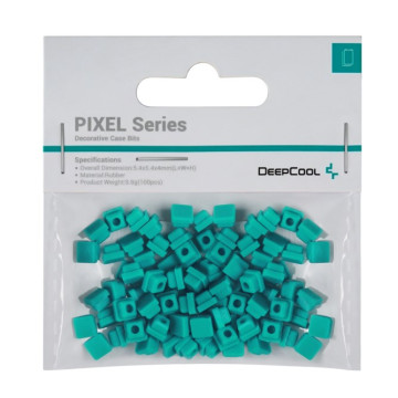 DEEPCOOL R-PIXEL-GB100-G-1 PIXEL Decorative Case Bits - Green / CH160, CH360, CH360 DIGITAL, CH560, CH560 DIGITAL, CH780, MORPHEUS - Image 1