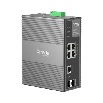 TP-LINK IES206GPP Omada 6-Port Gigabit Industrial Easy Managed Switch with 3-Port - Image 1