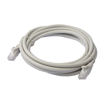 8ware PL6A-3GRY CAT6A Cable 3m - Grey Color RJ45 Ethernet Network LAN UTP Patch Cord Snagless - Image 1