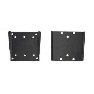 Brateck LCD-201 2 Piece LCD Wall Mount VESA 50mm/75mm/100mm 13' -27'up to 30 Kg, Fine Texture Black, 15x140x120mm - Image 1
