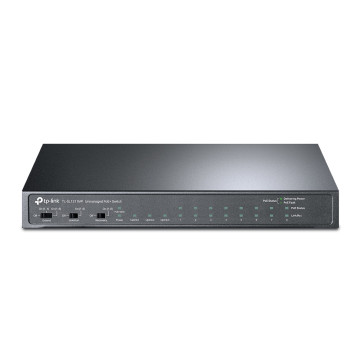 TP-LINK TL-SL1311MP 8-PORT UNMANAGED SWITCH, POE+(8), GbE(2) , SFP(1), 124W, METAL CASE, 5YR - Image 1