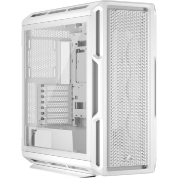 Corsair CC-9011301-WW 5000T Mid-Tower High-Performance PC Case - White, ATX, 450mm GPU, 250mm PSU, 170mm CPU cooler, 360mm rad, 1x USB-C 3.2 Gen 2 - Image 1