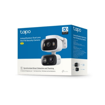 TP-LINK TC34 Indoor/Outdoor Dual Lens Pan/Tilt Security Camera - Image 1