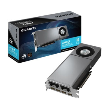 Gigabyte GV-R9700AI TOP-32GD , Radeon AI PRO R9700, 32GB GDDR6, 256 bit,750W, 2920 Boost, PCIe 5.0, 4096 SP, AI accelerators, DP 2.1, HDMI 2.1 - Image 1