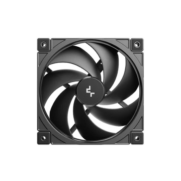 DEEPCOOL R-FD12V2-BKNPN1-G FD12 v2 120mm Performance Integral Blade Silent Ring Case Fans, 4-pin PWM, 500~2500 RPM, Hydro Bearing - Image 1